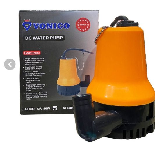 کفکش ونیکو مدل AEC80-12V ظرفیت ۵ متر با قطر ۲ اینچ - کپی