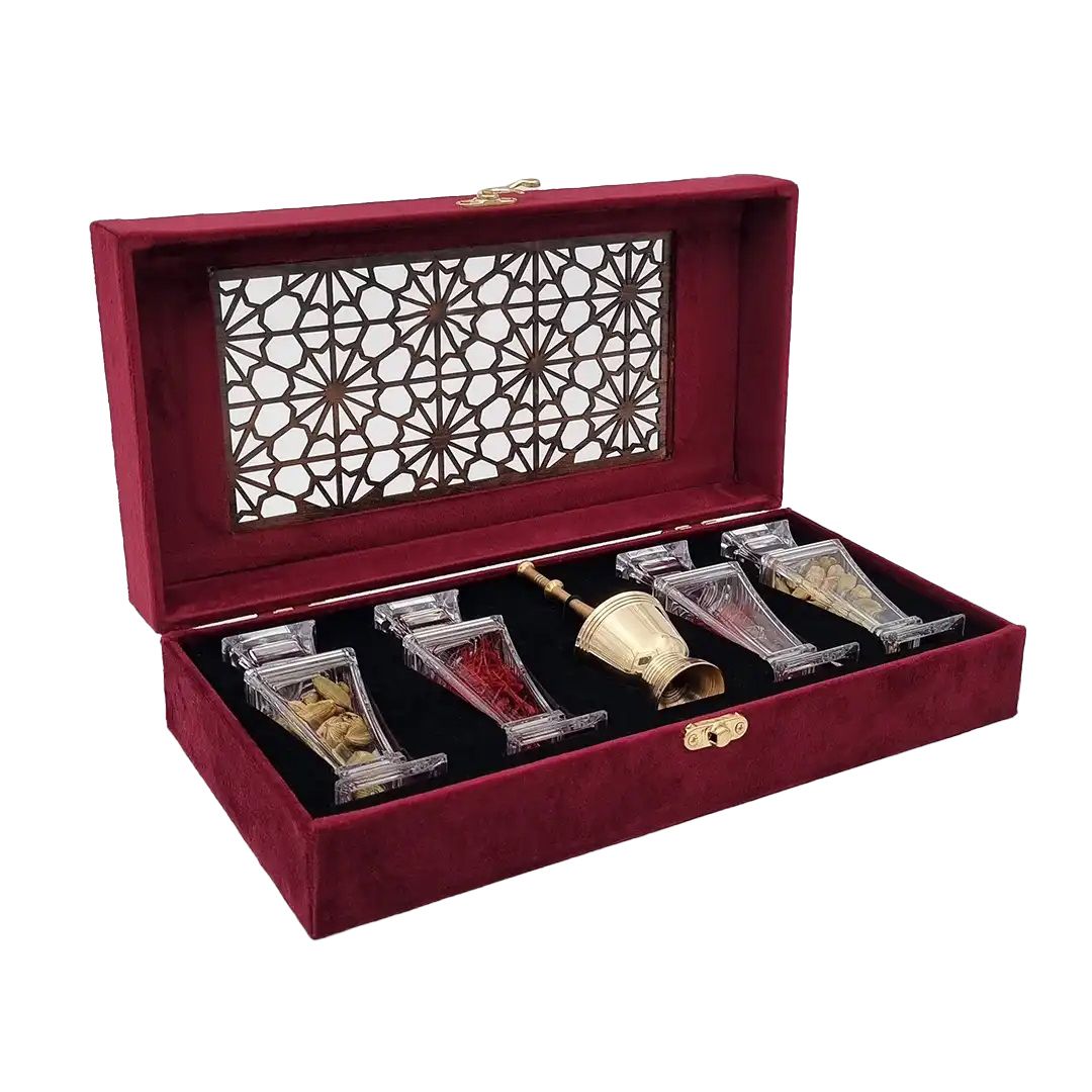 مشخصات، قیمت و خرید اریانا مخمل - زعفران باکس
